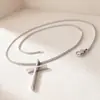 Nuevo Precio Especial Cadena Cubana para Hombre Moderna Color Acero Collar de Acero al Titanio a la Moda Alta Calidad Conservación del Color Cadena Hip-Hop Europea y Americana