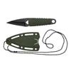 Mini Cuchillo Recto para Exteriores, Cuchillo para Fruta de Camping, Cuchillo Multifuncional, Cuchillo Afilado de Campo, Cuchillo Portátil de Alta Dureza