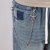 Cadena de Pantalones de Calavera de Capa Única Transfronteriza Europea y Americana Cadena de Estrellas Versátil Cadena de Pantalones de Alta Gama Cadena Colgante Personalizada para Jeans