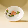 Taza de Té Flor de Granada Pintada a Mano de Fábrica, Taza de Té de Cerámica, Taza Individual Personal para Mujer, Taza de Maestro, Juego de Té, Taza Cónica