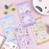 Papelería creativa Sanrio Hello Kitty melody Serie Buenas Noches DIY decorativo lindo caricatura cuenta manual Pegatina de PVC