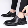 [Zapatos Militares de Cuero de Primera Calidad] 100% Piel de Vaca Entera Rebaja Especial Zapatos de Cuero Casual de Negocios para Hombre Suela Blanda