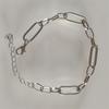Colgante de Corazón Transfronterizo Europeo y Americano Pulsera de Perlas de Imitación Barrocas para Mujer Hebilla Francesa Simple Joyería de Mano para Mujer Elegante