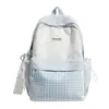 Mochila Fofa de Bolinhas Estilo Girly para Meninas Alunas do Ensino Fundamental II e Ensino Médio Mochila de Costas Duplas para Campus Desenho Animado Grande Capacidade Alta Aparência