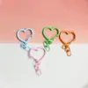 Aretes de árbol de Navidad brillantes de macarrón de dibujos animados para hacer tú mismo, accesorios de resina para teléfono y mochila, accesorios pequeños, colgantes para llavero