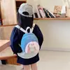 Bolsa Suave y Linda de Dibujos Animados para Niñas para Salir Mochila de Conejo Moderna Mini Linda de Dibujos Animados Mochila Escolar de Jardín de Infancia
