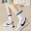 Calcetines Deportivos Antideslizantes para Piso de Yoga para Mujer, Calcetines Profesionales de Fitness, Calcetines Transpirables hasta Media Pantorrilla para Correr con Pantalones Tiburón para Uso Exterior