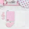 Pinzas para el pelo de chica linda estilo Ins, accesorios para el pelo de tarjeta de papel, materiales de embalaje, clips de embalaje de dibujos animados hechos a mano DIY, accesorios para el pelo