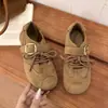 Zapatillas de entrenamiento casuales de caña baja para mujer, con cordones, hebilla de cinturón retro, estilo nuevo de otoño 2026, efecto adelgazante, suela suave