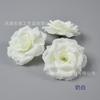 Rosa artificial de 8 cm, gran oferta transfronteriza, decoración de pared para bodas, arreglos florales, tocados, accesorios de ropa
