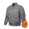 Tops Masculinos Largos Transfronteiriços Primavera e Outono 2026 Jaqueta de Voo Ma-1 Roupa de Trabalho Masculina Casaco de Cara Dura Jaqueta de Baseball