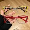 Nuevo Artefacto de Maquillaje Retro Adelgazantes y Blanqueadoras Montura de Gafas para Mujeres Celebridades de Internet Pura Lusty Elegantes Gafas Anti-Luz Azul para Hombres