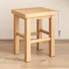 Taburete de Madera Maciza, Banco Pequeño, Taburete Cuadrado, Taburete Bajo, Taburete Pequeño para el Hogar, Taburete Pequeño de Madera, Taburete para Cambiar Zapatos, Banco Pequeño de Madera, Silla Infantil