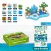Bloques Magnéticos de Construcción Transfronterizos para Minecraft Set de Bloques Magnéticos Bosque Original Juguete Sensorial Stem Amazon