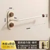 Soporte para toallas de papel de cocina con ventosa, colgador de papel para gabinete sin perforaciones, portarrollos de papel, colgador de plástico para trapos perezosos