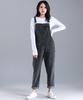 Jiajun Overoles de Mezclilla Transfronterizos de Amazon para Maternidad para Mujeres, Pantalones Casuales Sueltos de Tallas Grandes con un Toque de Alta Gama
