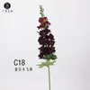 Venta directa de fábrica: Flores de lavanda artificiales en tonos azules y morados, perfectas para decoraciones de bodas y paisajismo