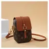 Bolso Retro de PU para Mujer Bolso Cruzado de Verano para Mujer Sentido de Alta Gama para Mujer Moda Multicapa Gran Capacidad Bolso de Hombro para Mujer Bolso para Teléfono Móvil