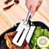 Espátula para Filete de Acero Inoxidable, Pinzas para Barbacoa, Pinzas para Pescado, Pinzas para Alimentos, Pinzas para Pan y Panqueques de Cocina, Pinzas para Barbacoa Estilo Coreano y Asado de Pescado