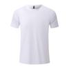 Camiseta de Manga Corta con Cuello Redondo de Algodón Tensel Bingshuang Ropa de Grupo Ropa de Trabajo Ropa de Clase Color Sólido Versátil Casual Logo Imprimible