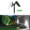 Lámpara Solar para Exteriores, Patio, Jardín, Reflector, Impermeable, Iluminación Súper Brillante, Moderna, Control de Luz Inteligente, Lámpara de Paisaje para Suelo