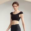 Nova lulu cruz beleza de volta roupas de ioga roupa interior Nylon lycra à prova de choque push up sports vest sutiã de fitness