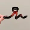 Pinza de tiburón de dibujos animados, moderna y elegante, añade volumen al cabello, pinza de garra extragrande para mujer, nuevo pinza de pelo simple 2026