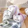 Hilo de Lana de Alpaca de Colores Yundou, Bola de Hilo Teñido en Degradado, Hilo Grueso Medio para Tejer a Mano Chal Abrigo DIY, Exclusivamente para Comercio Exterior