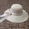 Fabricante de Sombreros Wenling Venta al por Mayor Sombreros de Sol para Mujeres, Sombreros de Protección Solar con Cintas, Sombreros de Ala Ancha, Protección Solar Transpirable