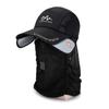 Sombrero de sol para pesca, sombrero con visera, gorra de verano ventilada y transpirable, velo, gorra de sol, pesca al aire libre, unisex