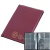 Álbum Transparente de Colección de Monedas de 120 Ranuras Transfronterizo, Portamonedas Conmemorativo de 60 Ranuras, Álbum de Almacenamiento para Colección de Monedas Antiguas y Sellos
