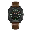 Reloj Cuadrado Personalizado Orsga para Hombre Nicho Calendario Fresco Fabricante Transmisión en Vivo Exportación Transfronteriza Reloj de Pulsera de Cuarzo para Hombre