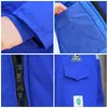Ropa de trabajo de algodón antiestática de invierno, engrosada y cálida, adecuada para su uso en plantas químicas, gasolineras y como ropa protectora para trabajadores.