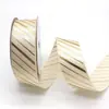 Fornecimento de fábrica embalagem caixa de presente fita fita fornecimento 2,5 cm serigrafia DIY joias fita