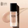 Frasco quadrado de 30ml para base com bolha a vácuo, frasco quadrado para loção, embalagem para cuidados com a pele, frasco de plástico, material de embalagem para cosméticos