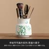 Ceremonia del té de gran altura pintada a mano de fábrica, tubo de ceremonia del té de seis caballeros, juego de té de kung fu, accesorios, portalápices, arreglo floral, adornos de cerámica