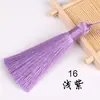 Marcador de Página Pingente de Borla Curta e Grossa de 8cm Nó Chinês Pequeno Sachê de Borla Ornamento Pendurado em Dourado, Vermelho e Multicolor