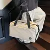 Bolsa de Viaje Portátil para Hombres, Gran Capacidad, Ligera, Bolsa de Equipaje de Viaje Portátil, Bolsa Deportiva, Bolsa de Yoga Fitness con Separación de Seco y Húmedo para Mujeres
