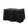 Falda de mesa impermeable y a prueba de aceite PEVA transfronteriza, juego para fiesta de cumpleaños, boda, fiesta colorida, recepción, falda de mesa decorativa, juego