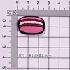 Case de Telefone de Borracha Macia PVC de Urso Morango Desenho Animado Fofo Patch de Fivela para Sapato DIY Decoração de Acessórios para Copo d'Água