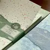 M5/A7 Papel para Material, Notas Adesivas, Papel Especial, Páginas Internas de Diário, Papel Base, Estilo Vintage Suave, Fundo de Saco de Dor DIY