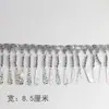 Franjas de Lantejoulas para Dança de Performance, Fantasias Tradicionais de Ópera Chinesa, Acessórios de Franja, Miçangas Feitas à Mão, Franjas de Tassel, Renda