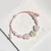 Pulsera de Cerámica Jingdezhen Nueva Pulsera de Cerámica Estilo Chino Joyería Hecha a Mano Cuerda Estilo Tíbet Puesto de Pulseras Jingdezhen