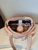 Bolsa Tote Grande de Ombro Estilo Coreano Transfronteiriça, Bolsa para Viagem de Curta Distância, Bolsa de Bagagem, Bolsa de Roupas de Algodão, Bolsa Portátil Casual para Armazenamento