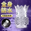 Anel peniano em forma de lótus, anel peniano de cristal, anel peniano em forma de abacaxi, brinquedo sexual estimulante com partículas, brinquedos sexuais para adultos atacado