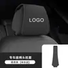 Capa de Encosto de Cabeça de Carro Capa de Encosto de Cabeça de Assento Decoração Interior de Carro Anti-Sujeira Modificação Popular do Douyin Suprimentos Criativos para Carro