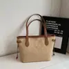 Bolso Tote Grande de Nueva Colección Retro 2025, Bolso de Hombro de Color Sólido de Moda para el Trabajo, Bolso de Mano Elegante y Moderno
