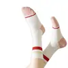 Calcetines Deportivos para Correr para Mujer, Calcetines de Media Pantorrilla para Primavera y Otoño, Estilo Dopamina, Combinación Perfecta sin Costuras con Pantalones de Tiburón, Transpirables, Absorbentes de Sudor, de Secado Rápido