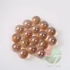 Precio Especial de Fábrica 90 Piezas 16mm Perlas de Vidrio Transparentes Rosas 1.6cm Canicas Coloridas Rojo Agua Bolas Redondas de 16mm