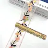Nuevo estilo encaje bordado lentejuelas organza código de barras estilo chino ropa falda accesorios 5.5CM de ancho